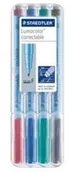 Przybory szkolne - Staedtler Staedtler Lumocolor correctable 305 305F WP4-1 - miniaturka - grafika 1