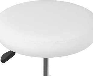 vidaXL Lumarko Stołki barowe, 2 szt., białe, sztuczna skóra 333077 - Krzesła - miniaturka - grafika 6