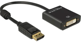 Delock ADAPTER DISPLAYPORT M 1.2-|}DVI 24+5 F 4K Active 62599 - Adaptery i przejściówki - miniaturka - grafika 4