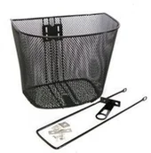 Koszyki rowerowe - Inna Koszyk kosz rowerowy przedni na kierownicę 45706 TWRPBG45706 - miniaturka - grafika 1