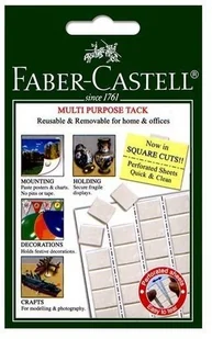 Faber Castell Masa mocująca Tack-IT 50gr mix kolorów /187094 FC/ AM441 - Artykuły biurowe - miniaturka - grafika 3