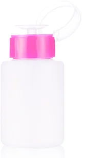 Dozownik Z Pompką Do Płynów 200 ML Buteleczka - Pozostałe akcesoria kosmetyczne - miniaturka - grafika 6