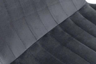 Krzesło aksamitne Dallas Velvet Grafitowe - Krzesła - miniaturka - grafika 10