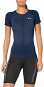Koszulki sportowe męskie - Salewa Damska koszulka W Zebru Responsive S/S Ciemny denim 48/42 00-0000027960 - miniaturka - grafika 1