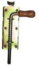 UNIMET ZASUWA SPRĘŻYNOWA OCYNKOWANA DREWNIANA RĄCZKA 300MM - Akcesoria do bram UNIMET ZASUWA SPRĘŻYNOWA OCYNKOWANA DREWNIANA RĄCZKA 300MM - Akcesoria do bram - miniaturka - grafika 1