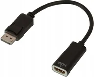 Adaptery i przejściówki - Lindy Przejściówka Displayport 1.2 Hdmi 4K 41718 - miniaturka - grafika 1
