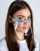 Przyłbice ochronne - Inny WORKMASK MP/002/C3/J.MELANŻ/F892 Mini przyłbica uniwersalna 2szt - miniaturka - grafika 1