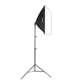 Inne akcesoria studyjne - CineGEN Lampa światła stałego SOFTBOX 50x50cm 85W 200cm SINGLE-55881 - miniaturka - grafika 1