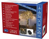 Pozostałe oświetlenie - Konstsmide 3614 800 Micro LED łańcuch świetlny/na zewnątrz (IP44)/VDE/zewnętrzny transformator 24 V/z 8 funkcjami, jednostki sterującej i funkcja Memory/80 oranżowego diody/czarny przewód 3614-800 - miniaturka - grafika 1