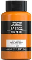 Farby i media malarskie - Liquitex Liquitex 8870317 Basics farba akrylowa, kadmiumorange odcień - EU, farba akrylowa 400 ml doniczka 8870317 - miniaturka - grafika 1