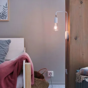 Paulmann Calvani lampa ścienna kabel i przełącznik - Lampy ścienne - miniaturka - grafika 2