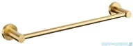 Wieszaki łazienkowe - Omnires Modern Project wieszak na ręcznik 40 cm złoto szczotkowane MP60214GLB - miniaturka - grafika 1