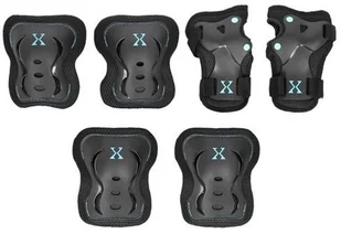 Nils EXTREME Zestaw ochraniaczy EXTREME H320 rozmiar M) Czarno-miętowy - Ochraniacze - miniaturka - grafika 14