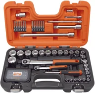 Zestawy narzędziowe - BAHCO Zestaw 79 szt. kluczy nasadowych i końcówek 1/4"" + 1/2"", [SL79] - miniaturka - grafika 1