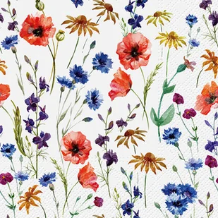 Serwetki "Polne Kwiaty" PAW 33 cm 20 szt PWTL567000 - Gadżety dla niej i dla niego - miniaturka - grafika 2