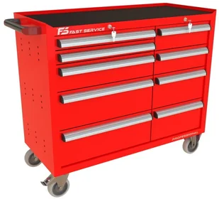 Fastservice Wózek warsztatowy TRUCK z 9 szufladami PT-222-23 PT-222-23 - Pozostałe wyposażenie warsztatu Fastservice Wózek warsztatowy TRUCK z 9 szufladami PT-222-23 PT-222-23 - Pozostałe wyposażenie warsztatu - miniaturka - grafika 1