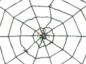 Halloween - TG Duża pajęczyna czarna - 150 cm - 1 szt. TG38899-1 - miniaturka - grafika 1