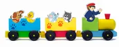 Pociągi dla dzieci - Woody Pociąg ze zwierzątkami - miniaturka - grafika 1