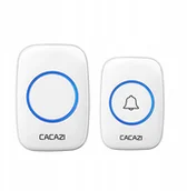 Dzwonki i gongi - Dzwonek Do Drzwi Bezprzewodowy Wodoodporny 300M - miniaturka - grafika 1