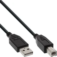 Kable USB - InLine USB 2.0 Cable A do B czarna 7 m, 34557 X 34557X - miniaturka - grafika 1