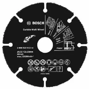 Bosch Tarcza uniwersalna 115 mm - Materiały ścierne - miniaturka - grafika 3