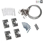 Akcesoria do oświetlenia - Maclean Linki do montażu panelu led sufitowego Led4U LD158 LD158 - miniaturka - grafika 1