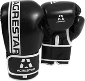 Rękawice bokserskie - Beltor Rękawice Bokserskie Combat Czarne AGRESTAR 4550962 - miniaturka - grafika 1