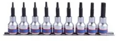 KING TONY Zestaw nasadek 4119PR10, 1/2'', TORX T20-T60 - Zestawy narzędziowe - miniaturka - grafika 2
