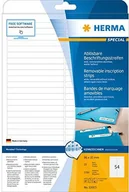 Etykiety samoprzylepne i bloki etykiet - Herma Samoprzylepne etykiety 96x10mm 10015 10015 - miniaturka - grafika 1