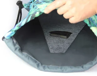 Bertoni (PL) Plecak Worek Płócienny (PL) Wodoodporny - RUFUS - Torebki damskie - miniaturka - grafika 2