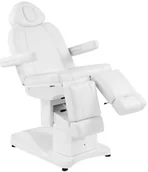 Fotele kosmetyczne - ACTIVESHOP FOTEL KOSMETYCZNY ELEKTR. AZZURRO 708AS PEDI 3 SILN. BIAŁY AS_109095 - miniaturka - grafika 1