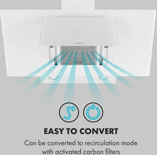 Klarstein TK15CH-Eleonora-90WH - Okapy kuchenne - miniaturka - grafika 4