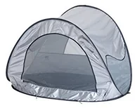 Łóżeczka i kojce - Deryan BEA-Silver łóżeczko turystyczne Beach Tent, srebrny - miniaturka - grafika 1