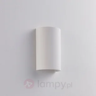 Gipsowy kinkiet LED Jenke, efektowne światło - Lampy ścienne - miniaturka - grafika 4