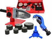 Zgrzewarki do rur - Zgrzewarka 1200W Rur 20-63mm + Obcinak + Gratownik - miniaturka - grafika 1