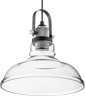 Euluna Lampa wisząca Teo ze szklanym kloszem, chrom - Lampy sufitowe - miniaturka - grafika 3