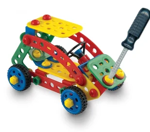 Quercetti Techno Toolbox Układanka 6140 - Zabawki konstrukcyjne - miniaturka - grafika 3