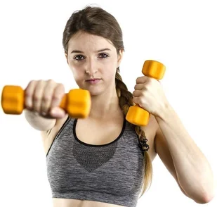 Movit ZESTAW 2x HANTLE NEOPRENOWE 3 KG CIĘŻARKI 20040395 - Hantle i ciężarki - miniaturka - grafika 5