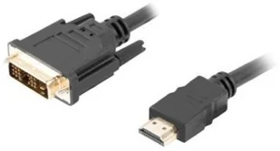 Lanberg lanberg Kabel HDMI M DVI-D M CA-HDDV-10CC-0005-BK 0.5 M czarny - Kable komputerowe i do monitorów - miniaturka - grafika 2