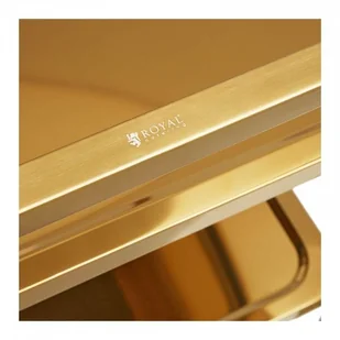 Royal Catering Wózek kelnerski - 3 półki - royal_catering - do 240 kg - półki: 89,5 x 49,5 cm 10012424 RCSW 3.1G - Wózki na żywność - miniaturka - grafika 5