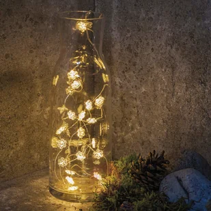 Sirius Łańcuch świetlny płatki śniegu LED NYNNE, 20-pkt - Lampy ogrodowe - miniaturka - grafika 3