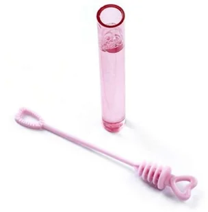 PartyDeco Bańki mydlane serduszko różowe BMH48-081 - Gadżety na imprezę - miniaturka - grafika 3