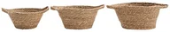 Pudła i pojemniki do przechowywania - House Doctor House Doctor - Zestaw trzech koszy Jat House Doctor - Zestaw trzech koszy Jat - miniaturka - grafika 1