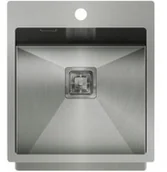 Zlewozmywaki - Aquasanita AIRA AIR100X-T (grafit PVD) - miniaturka - grafika 1