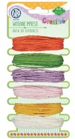 Astra rafia do dekoracji, Wiosenne impresje, 6 x 5 metrów - Pozostałe akcesoria dla plastyków - miniaturka - grafika 4