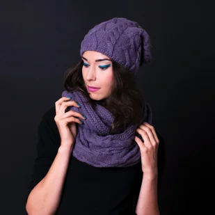 Art of Polo Polska czapka Długi warkocz - Czapki damskie - miniaturka - grafika 3