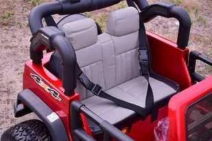 Super-Toys Mega Jeep Perfect 002 Exclusive Wolny Start Miękkie Koła Lakierowany Hp-002 - Pojazdy elektryczne dla dzieci - miniaturka - grafika 20