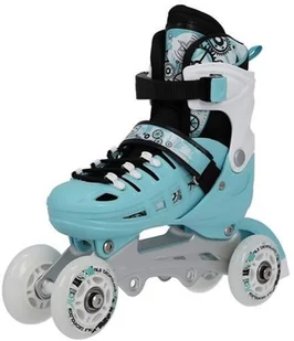 Nils EXTREME NH10905 4w1 MIĘTOWE ROZM. M(35-38) ŁYŻWOROLKI Z WYM. PŁOZĄ HOKEJOWĄ EXTREME 16-25-027 - Rolki - miniaturka - grafika 28