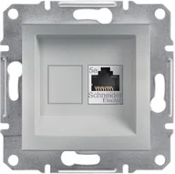 Klawisze i ramki - Schneider Asforea zaślepka podtynkowa bez ramki aluminium EPH5600161 - miniaturka - grafika 1