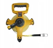 Poziomice, łaty, miary - Modeco Miara Zwijana Geodezyjna Fiberglass Taśma 50 M - miniaturka - grafika 1